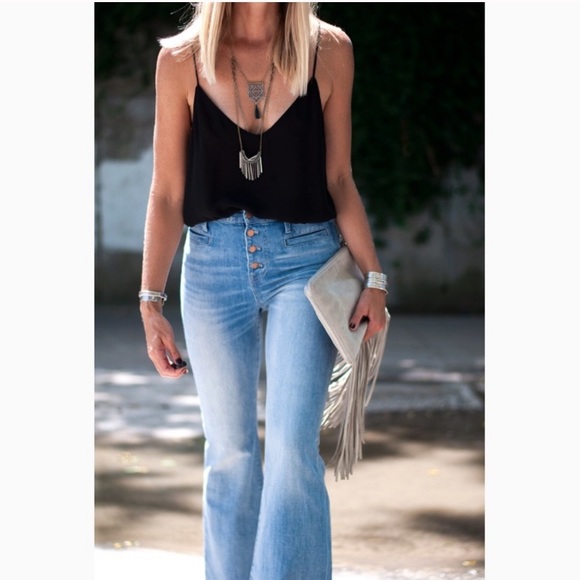 NWOT MADEWELL FLEA MARKET HIGH WAISTED JEANS - Picture 4 of 8